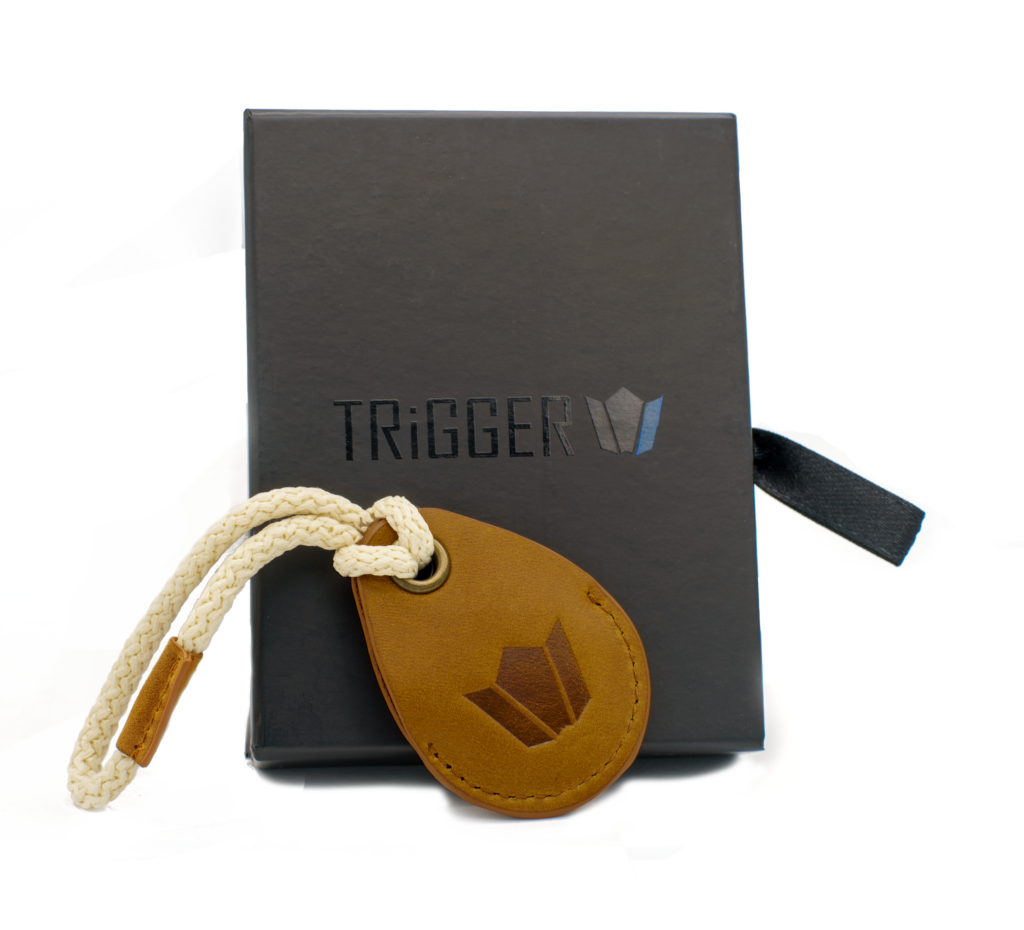 TRiGGER Keychain Teddy Brown